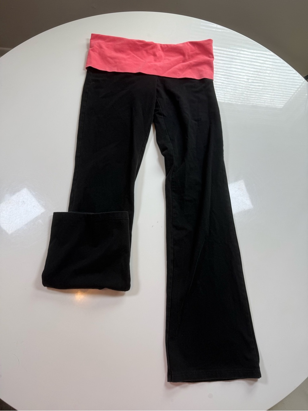 Y2K Pink by Victoria’s Secret Fold over Flare Leggings